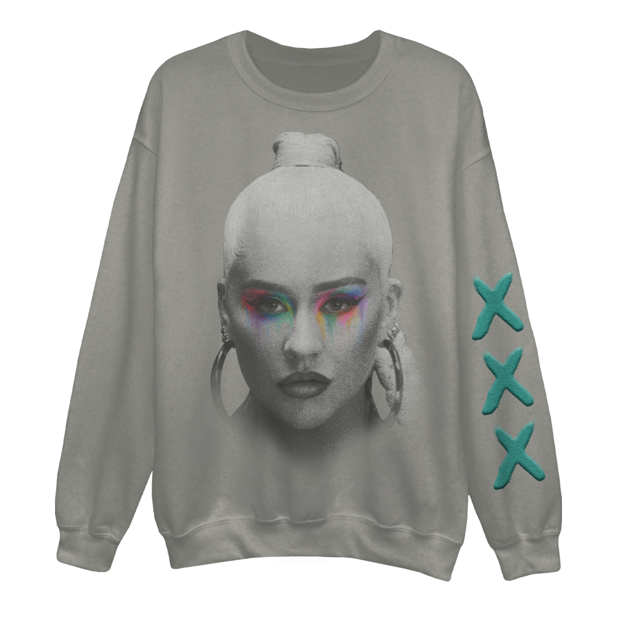 Christina Aguilera Spectrum Photo Sweatshirt