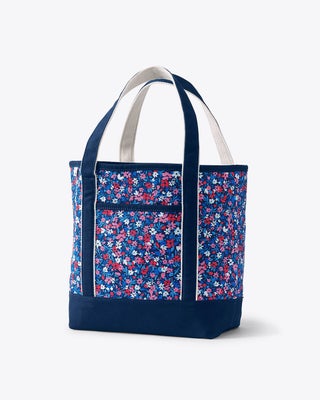 Draper James x Lands' End Printed Open Top Tote