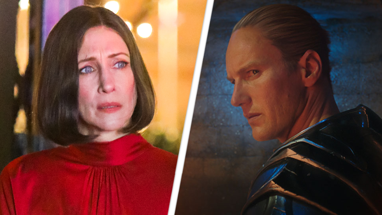 Vera Farmiga And Patrick Wilson Tease Hawkeye And Bigger And Better Aquaman 2 Exclusive Entertainment Tonight