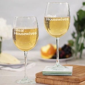 Real Housewives Wine Glasses 