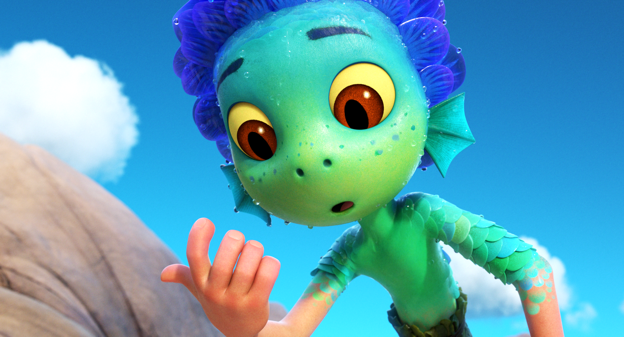 Pixar on X: 🌊 Wave hello to two of #PixarLuca's most fintastic stars, Luca  and Alberto! Stream @PixarLuca on #DisneyPlus!  / X