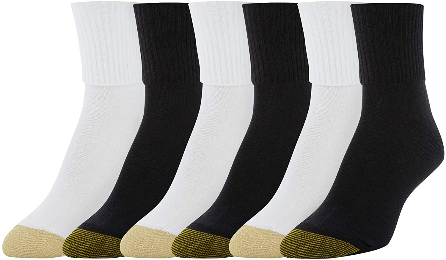 Gold Toe Women's Classic Turn Cuff Socks