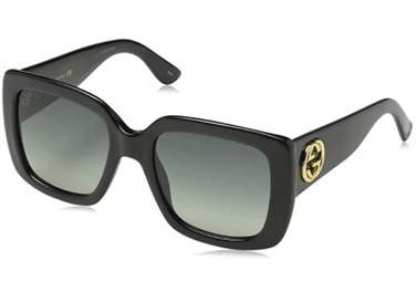 Gucci GG0141S Black Square Sunglasses