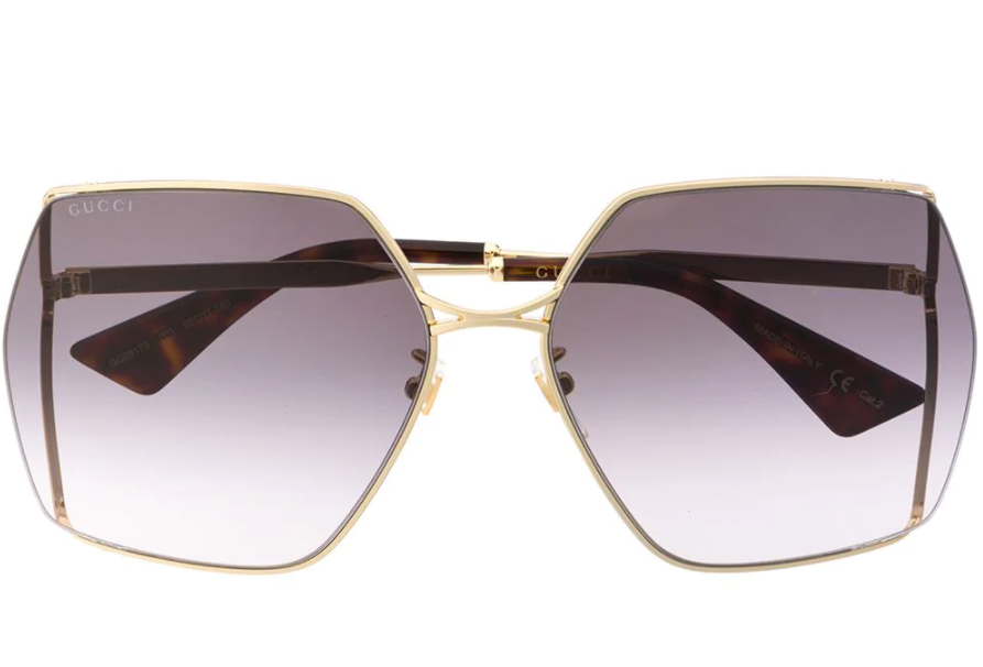 Gucci Oversized-Frame Sunglasses