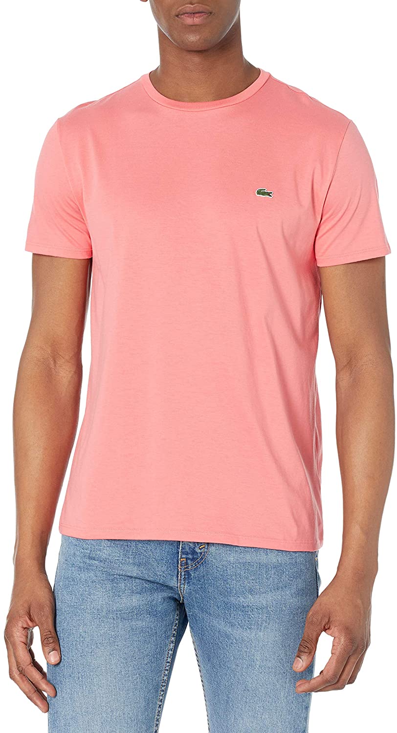 Lacoste Men's Short Sleeve Crew Neck Pima Cotton Jersey T-Shirt