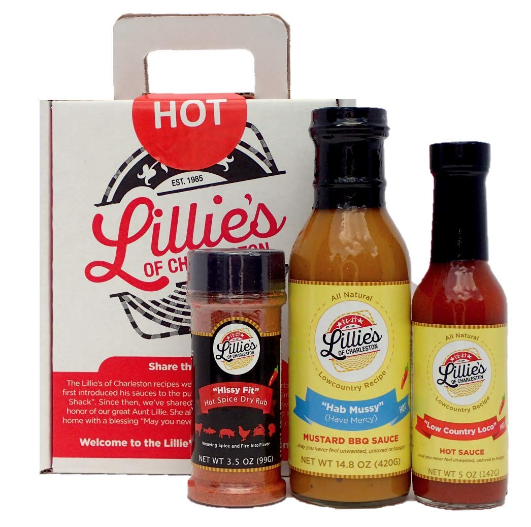 Lillie's of Charleston 3 ct. Hot Variety Gift Box