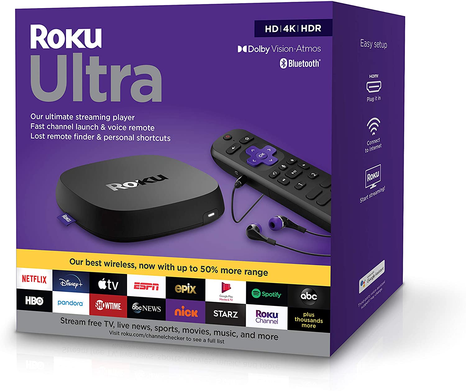 Roku Ultra 2020 Streaming Media Player