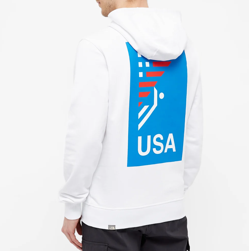 THE NORTH FACE INTERNATIONAL POPOVER USA GRAPHIC HOODY