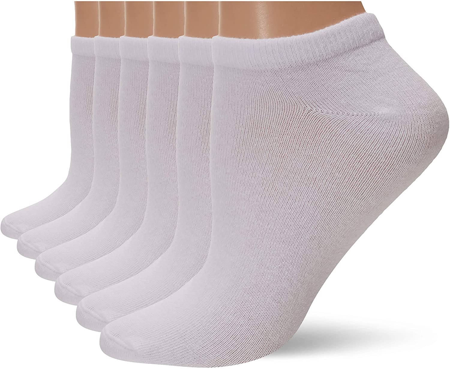 Womens 6 Pack Casual Low Cut Socks