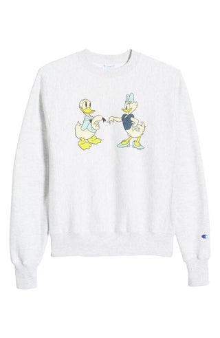 Disney x Champion Donald & Daisy Graphic Sweatshirt