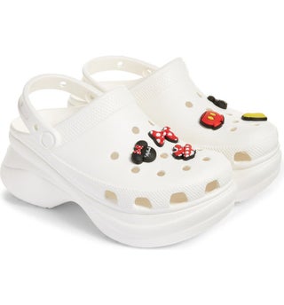 Disney x Crocs Bae Clog & 6-Pack Mickey & Minnie Jibbitz Shoe Charms
