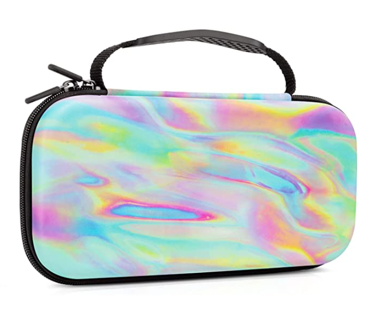 CutebriCase Carrying Case in Laser Rainbow