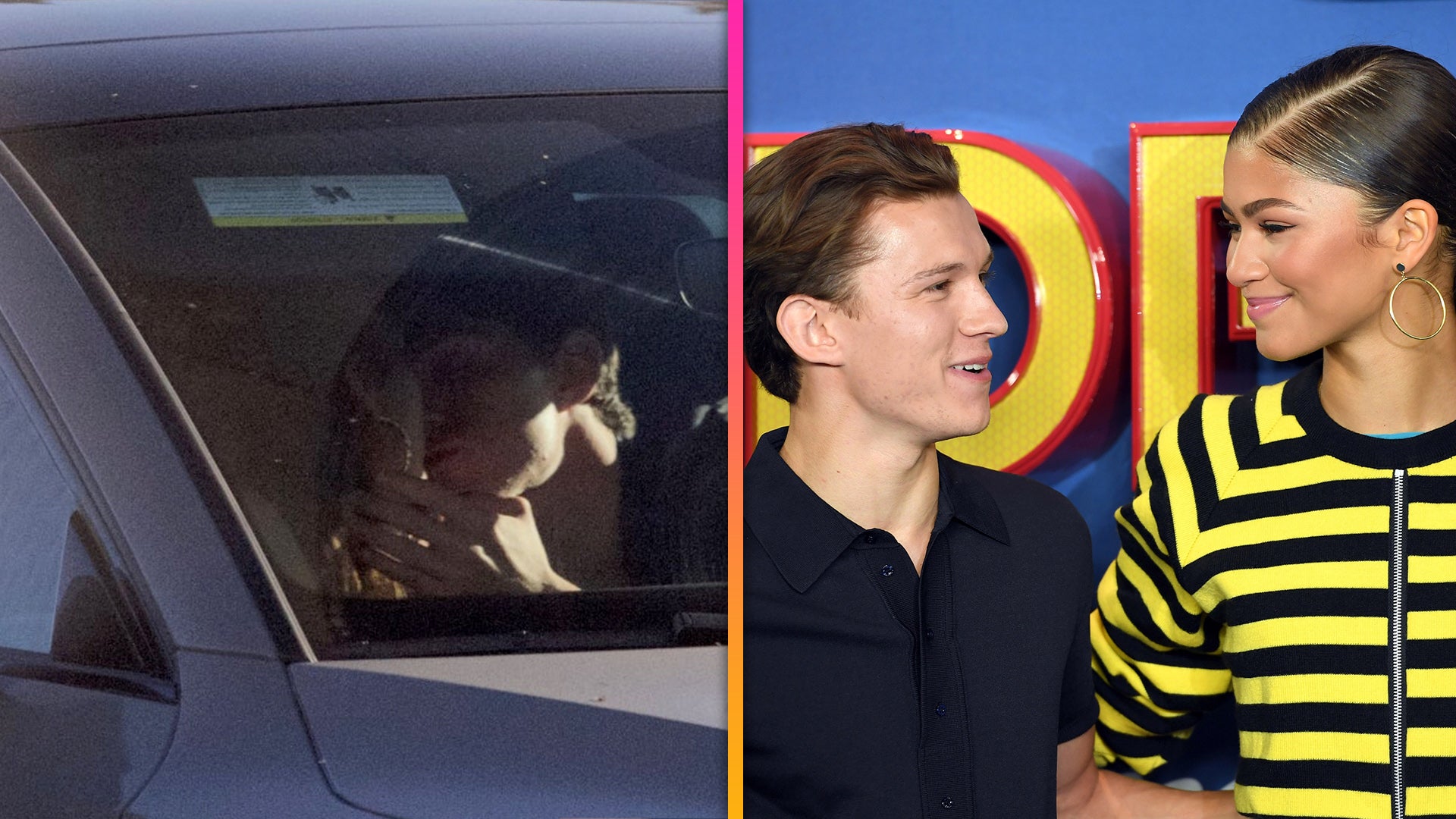 Tom Holland and Zendaya Take a PDA-Filled Drive: See the Pics