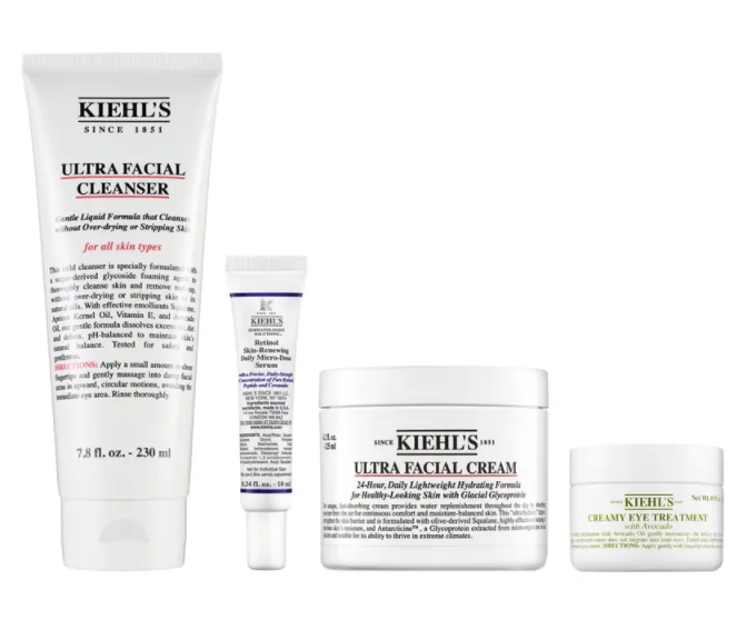 Kiehl's Ultra Facial Cleanser Set