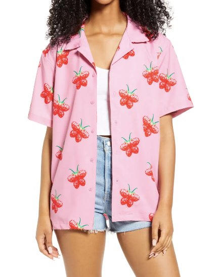 Petals & Peacocks Butterfly Energy Vacation Shirt