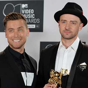 Lance Bass and Justin Timberlake