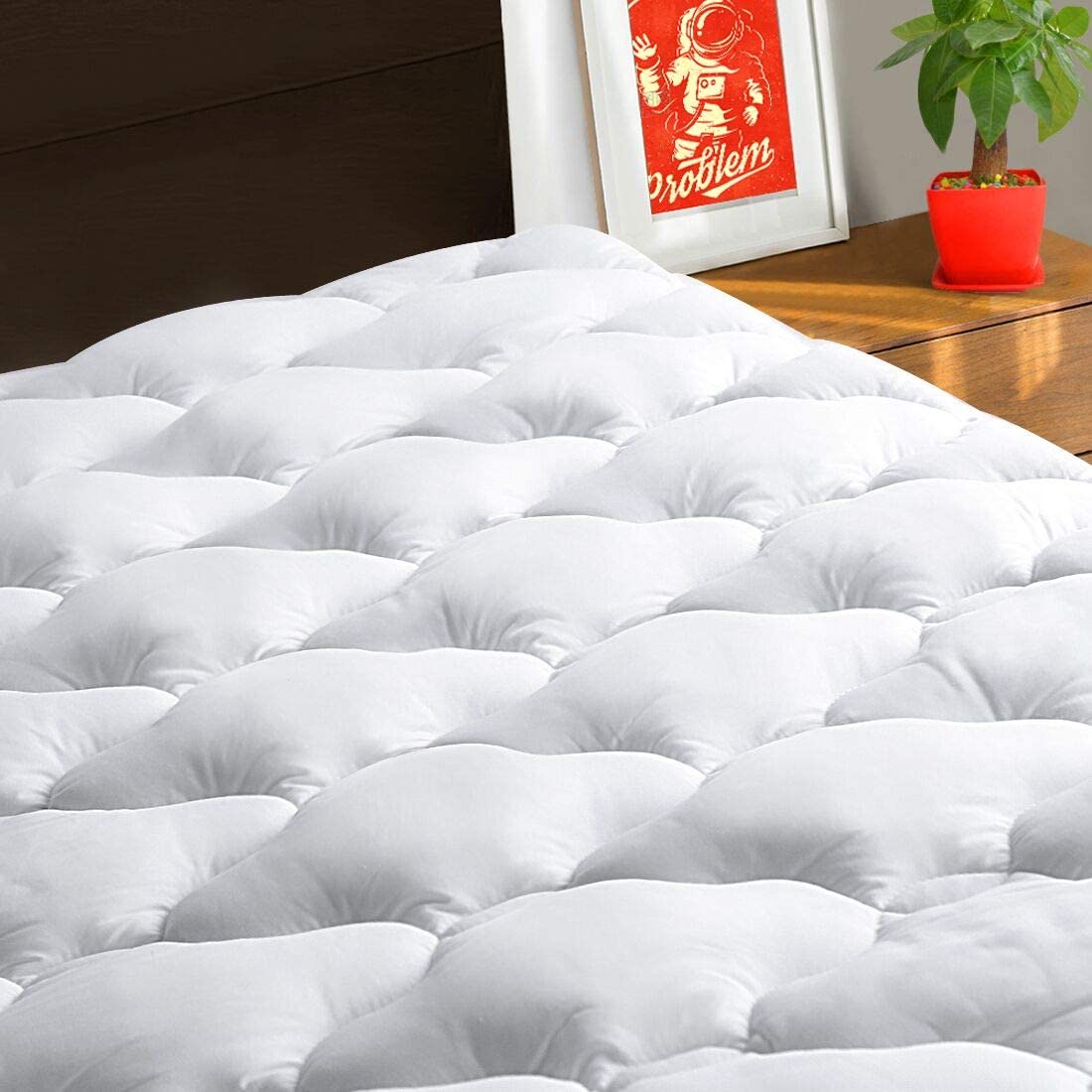 Cotton Pillow Top Cooling mattress topper
