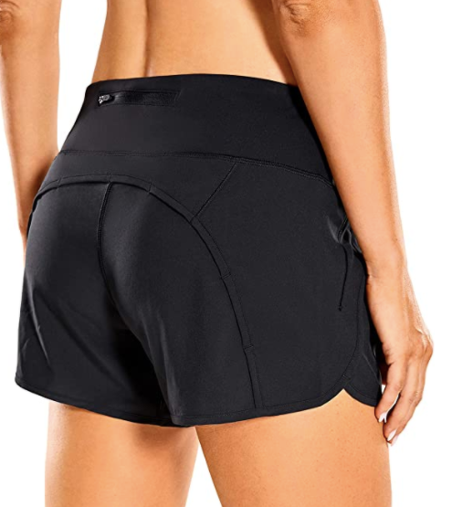 CRZ YOGA Quick-Dry Athletic Sports Running Workout Shorts