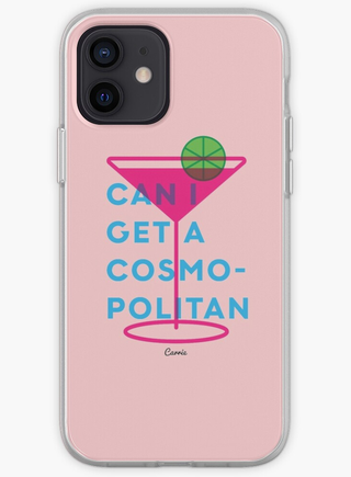 Carrie Bradshaw Cosmopolitan iPhone Case
