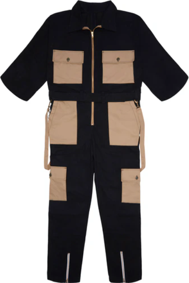 DropX Exclusive: HBO Max's The Hype x DC x Camila Jumpsuit with Hood Black