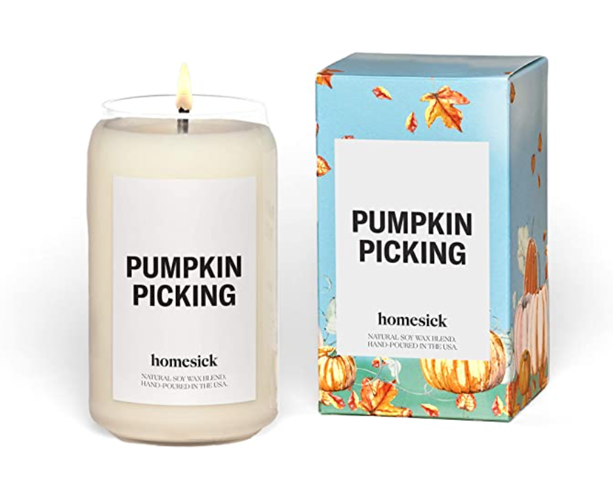 Homesick Pumpkin Picking Scented Candle