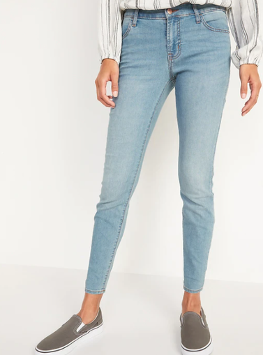 Mid-Rise Super Skinny Jeans