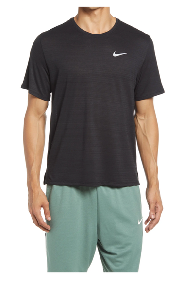 Nike Men's Dri-FIT Miler Reflective Running T-Shirt