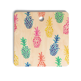 Deny Designs Dash and Ash Pineapple Cutting Board