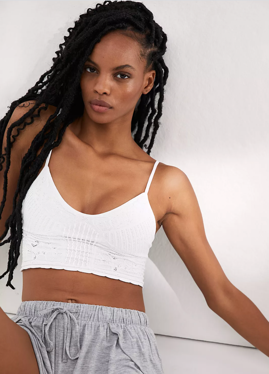 Free People Chloe Seamless Longline Bralette