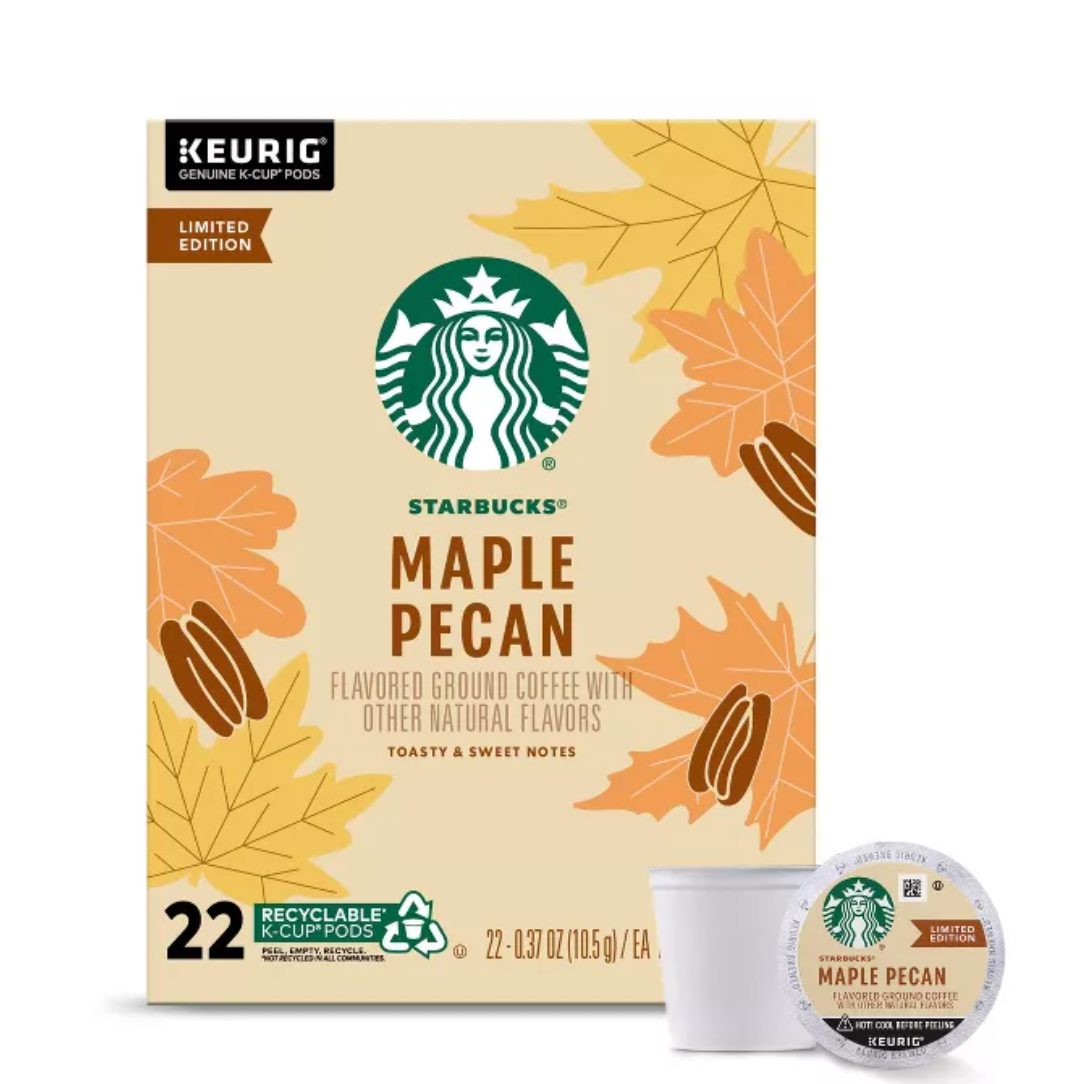 Starbucks® Maple Pecan Flavored Coffee K-Cup® pods 