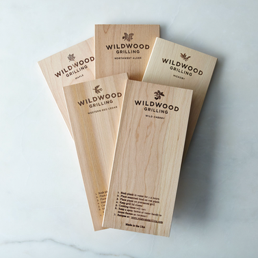 Wildwood Grilling Grill Planks Sampler Pack (Set of 5) - 11"