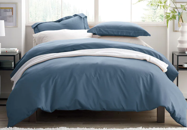 The Company Store Wrinkle-Free Sateen Duvet Cover