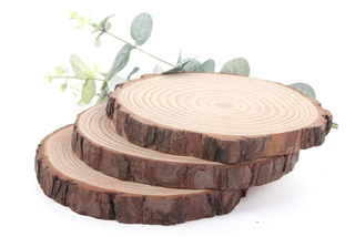 Unfinished Natural Wood Slices Wooden Circles