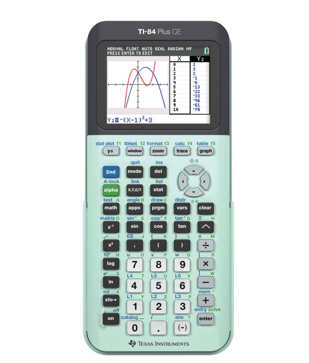 Texas Instruments TI-84 Plus CE Graphing Calculator, Mint