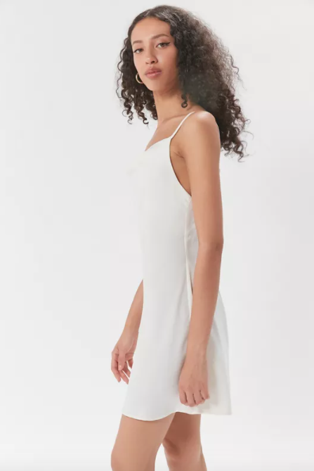 Urban Outfitters Mallory Cowl Neck Slip Dress