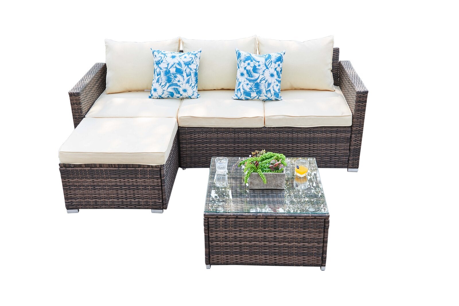 Zipcode Design Don 4 - Person Seating Group with Cushions