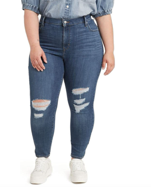 721 High Rise Skinny Ankle Jeans Plus-Size