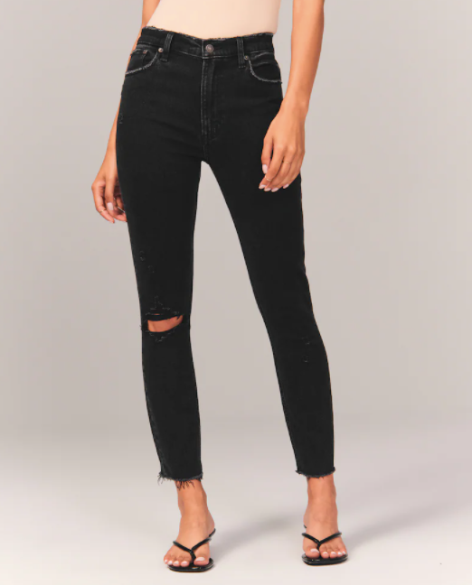 Abercrombie & Fitch High Rise Skinny Jeans