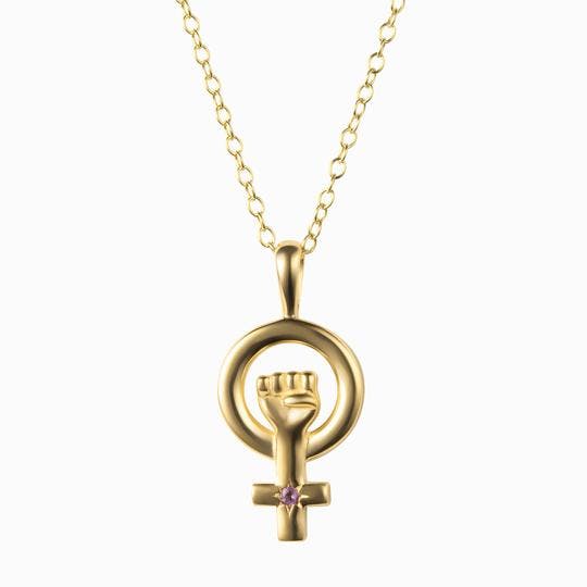 Awe Woman Power Necklace