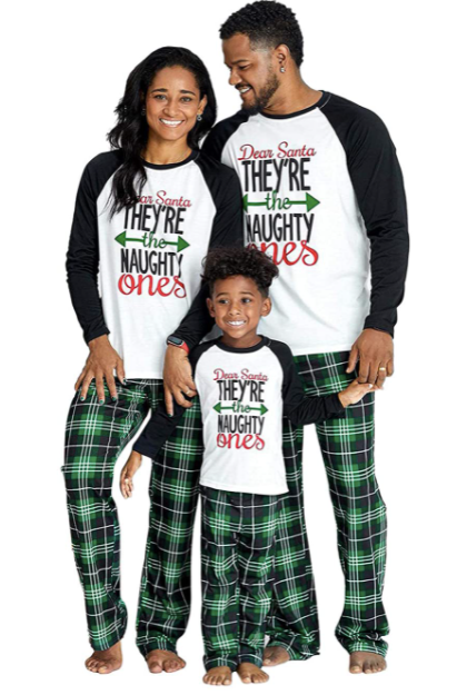IFFEI Matching Family Pajamas Sets