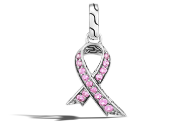 John Hardy Classic Chain Breast Cancer Pendant