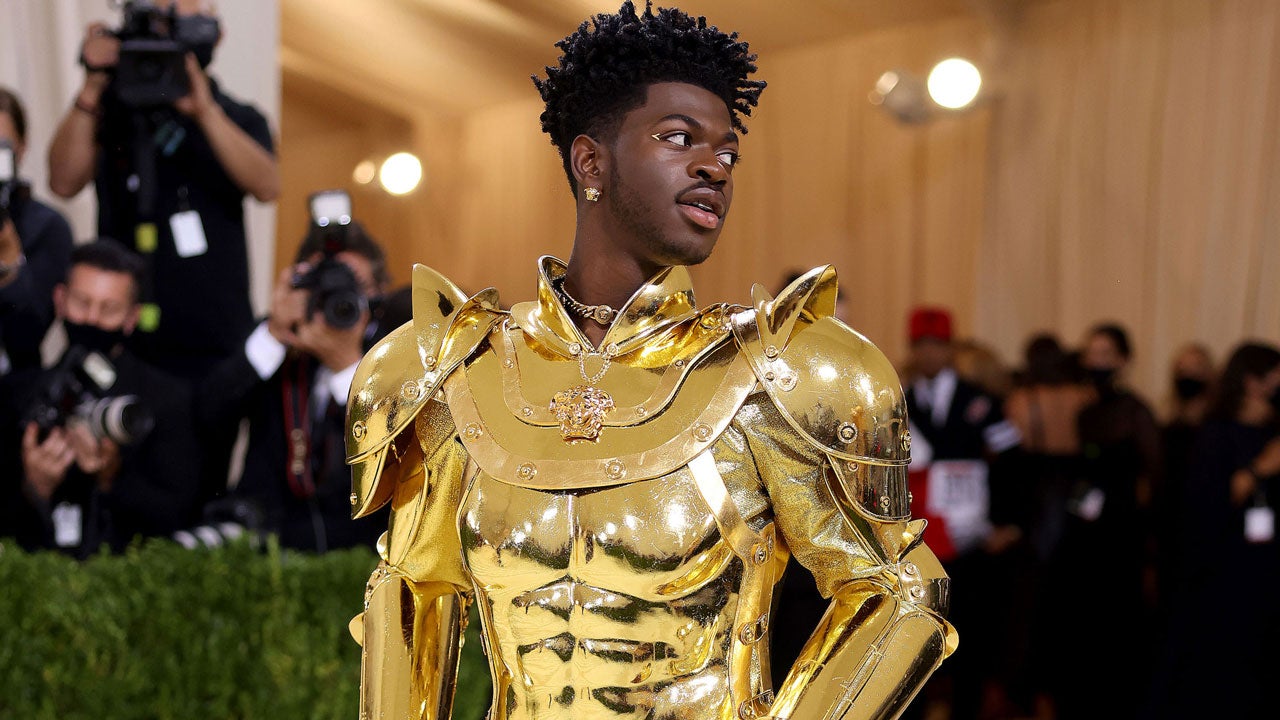 Lil Nas X Wows In Elaborate Met Gala Debut With Multiple Outfit Changes and  a Lot of Gold | Entertainment Tonight