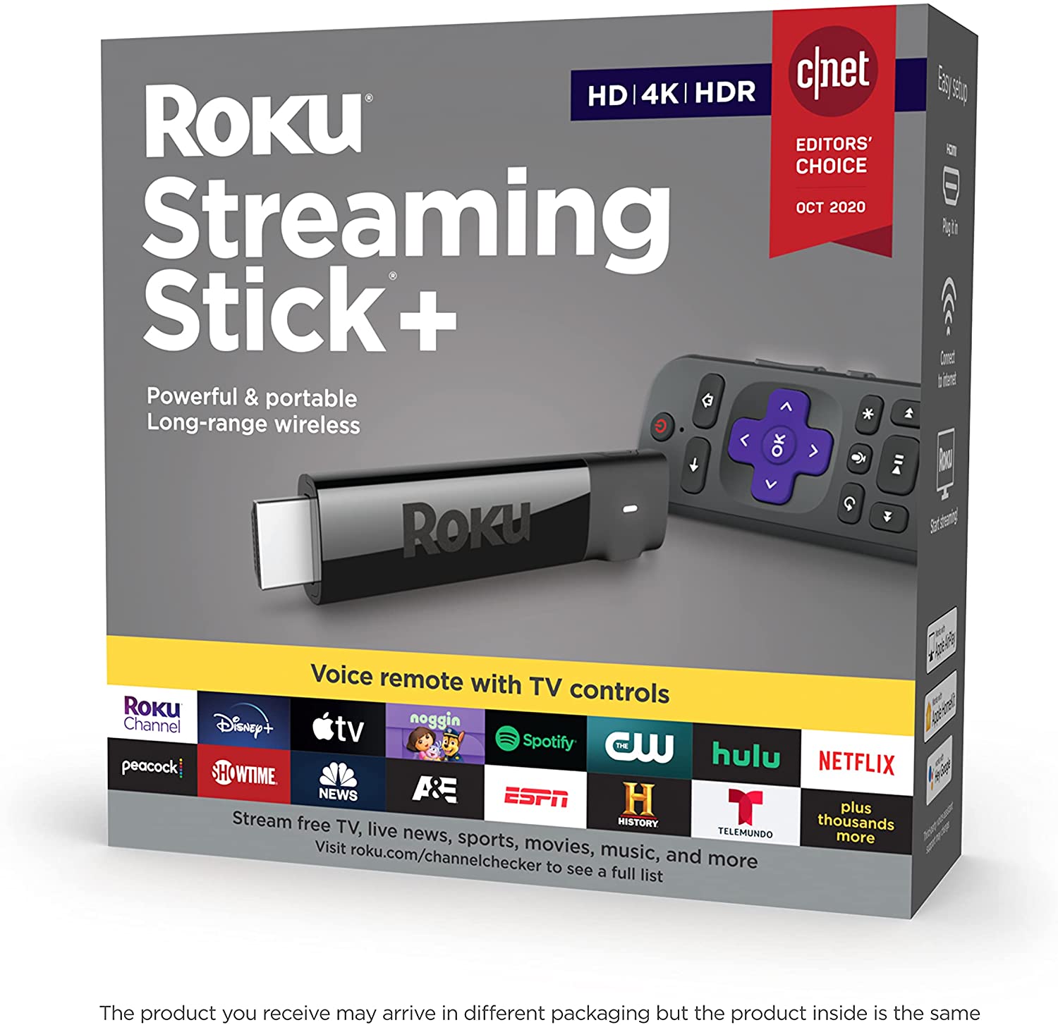 Roku Streaming Stick+HD/4K/HDR Streaming Device