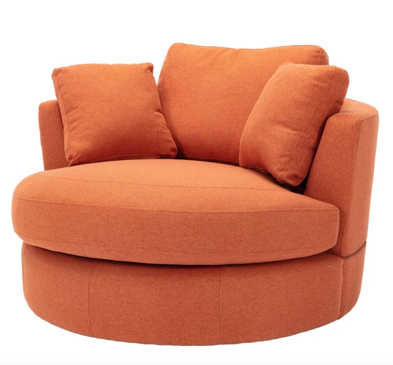 Dahlonega 42.9'' Wide Tufted Round Sofa