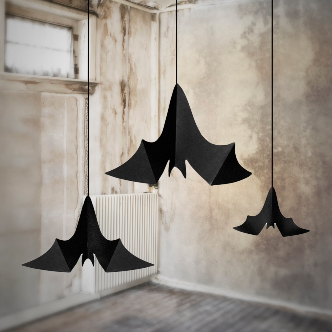 Etsy Hanging Paper Bats 