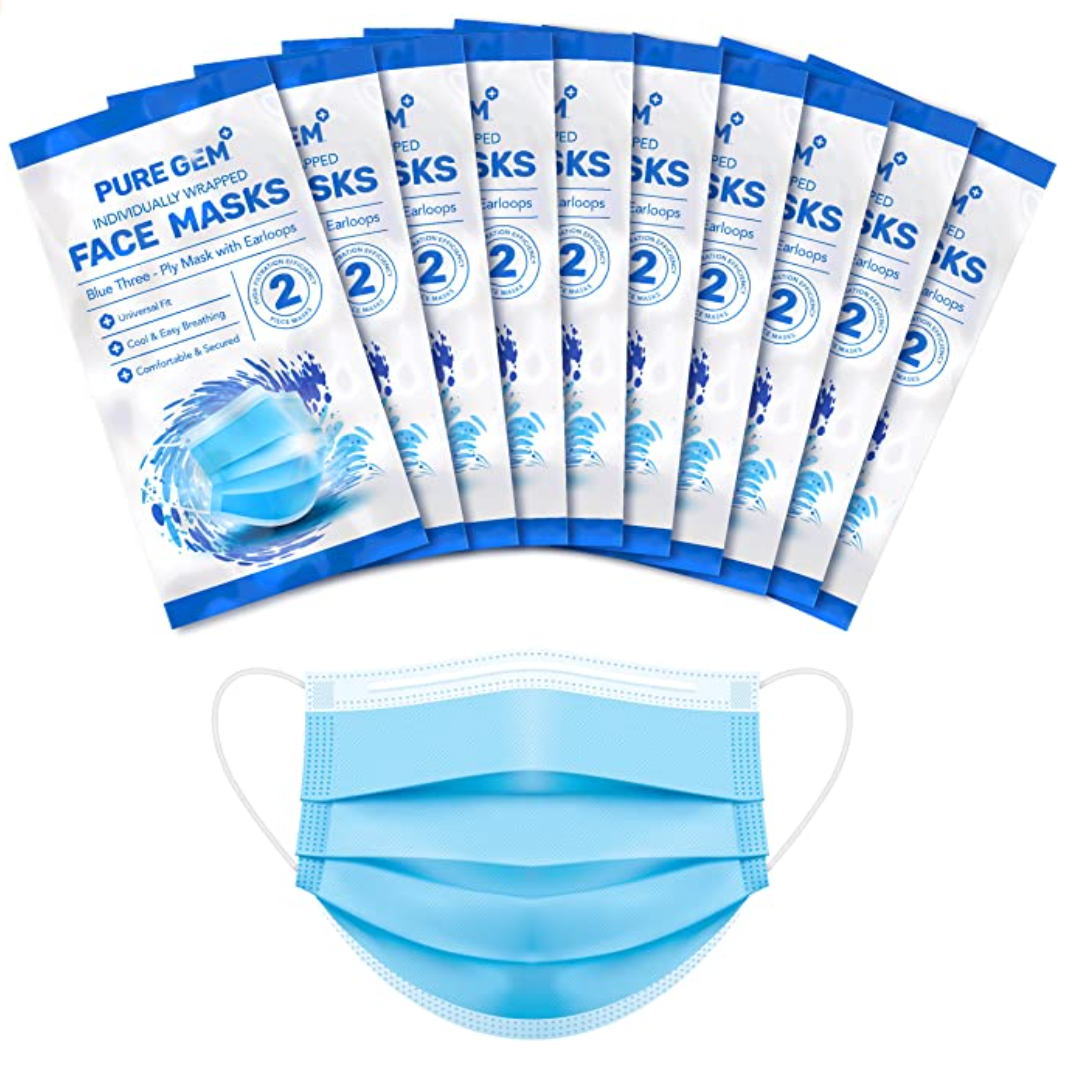 Premium Pack Individually Wrapped Masks