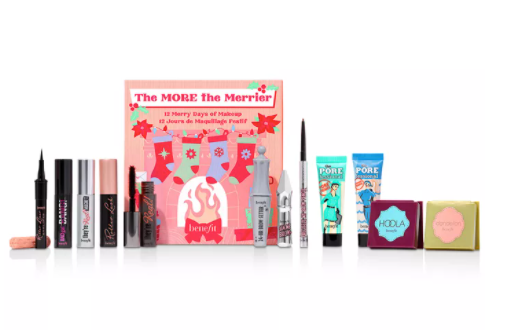 Benefit Cosmetics The More The Merrier Makeup Holiday Advent Calendar Set