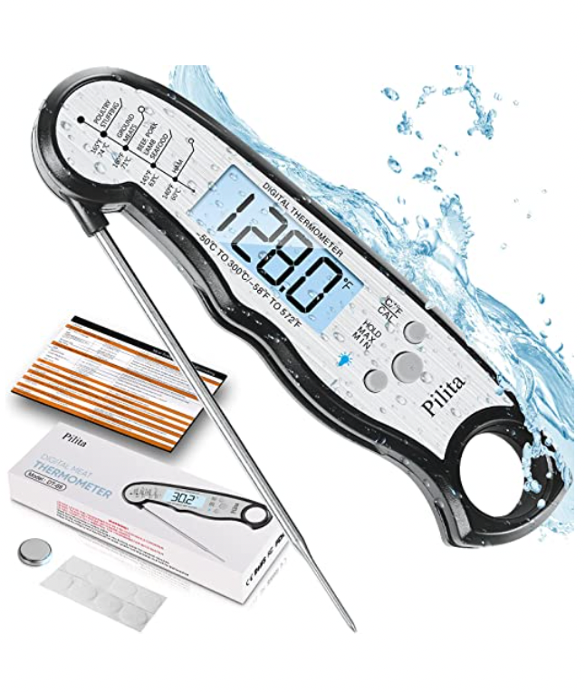 Pilita Digital Instant Read Meat Thermometer