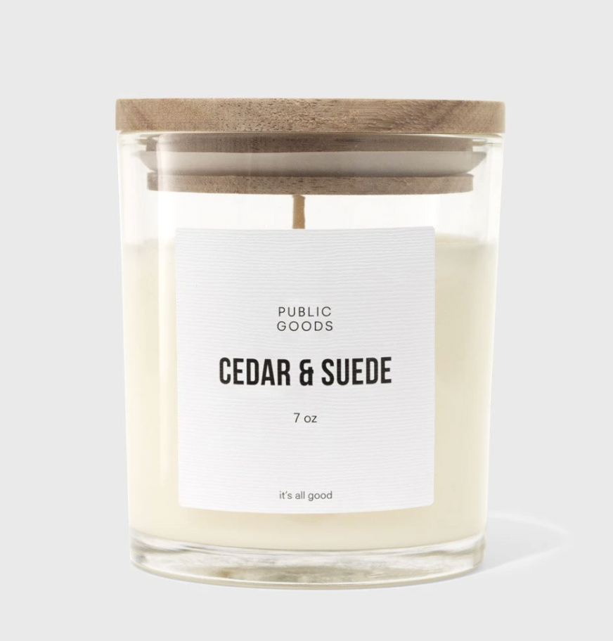 Cedar and Suede Soy Candle