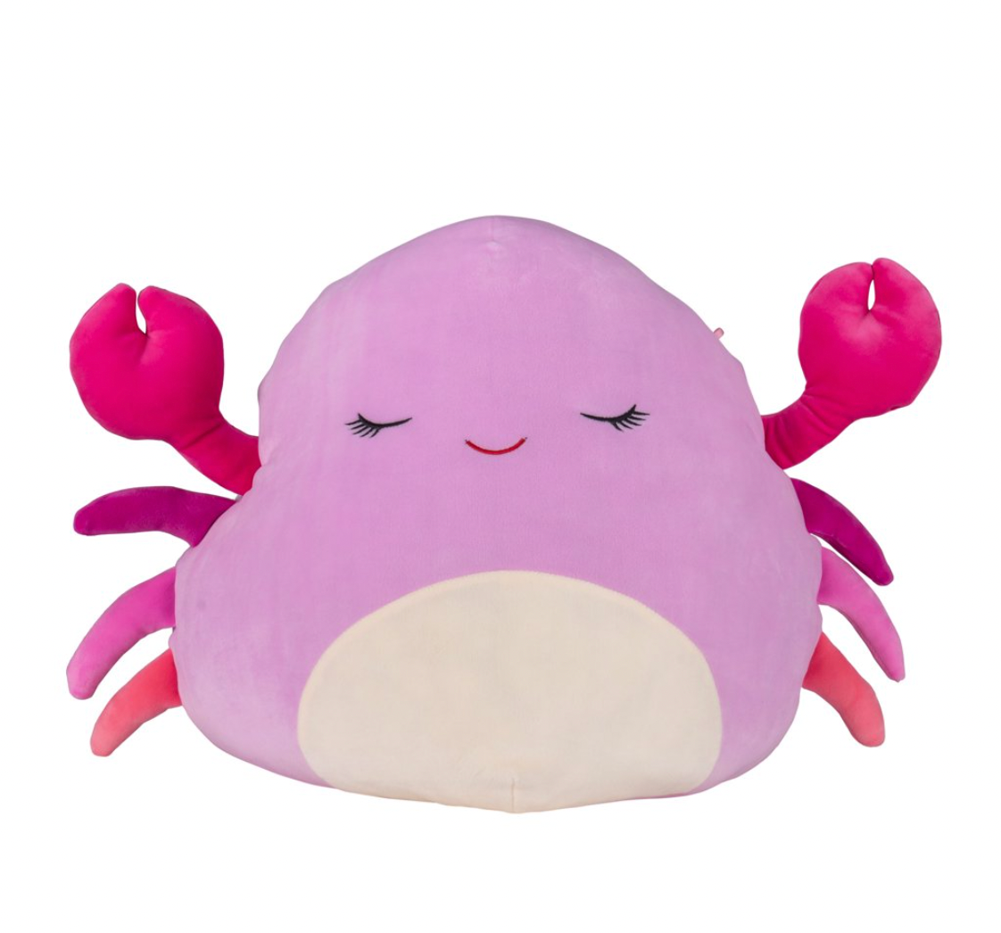 Squishmallow Pink Crab